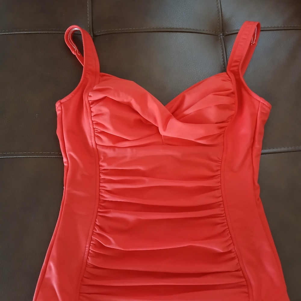 MIRACLESUIT Women's Trimshaper Averi‎ Allover Control One- Piece Swimsuit - Picture 4 of 9